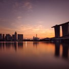 Early Morning - Red & Black