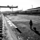 off rail, self-portrait