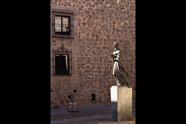In the old town