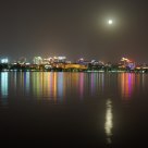West Lake moon
