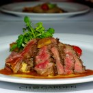 French beef rib-eye steak
