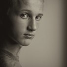 Serious look