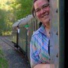 Riding On A Train