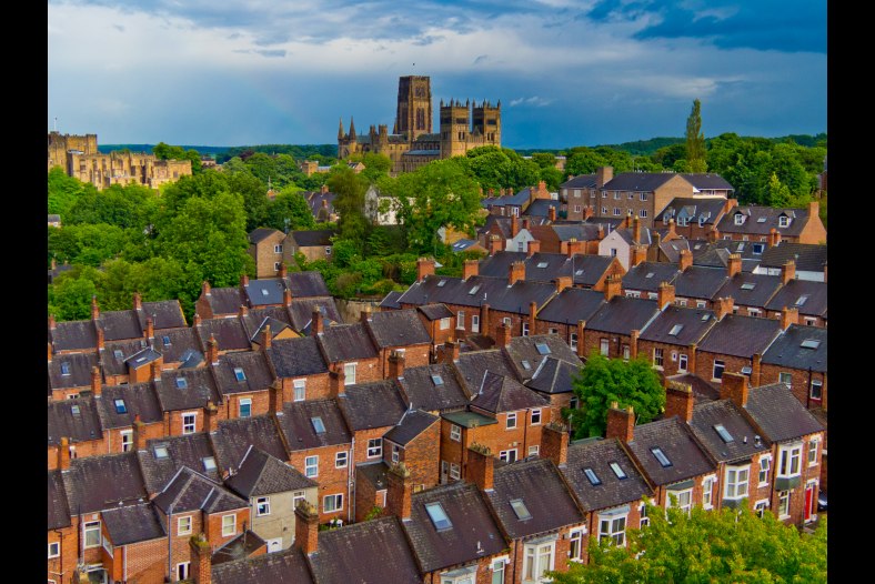Durham, from the train