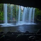 Behind the Falls