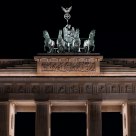 Quadriga, standing night watch over Berlin