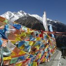 Tibetan prayer flags