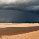 Thunderstorm at sea
