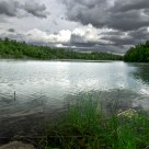 Pink lake, Gatineau Park
