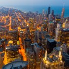 Chicago, night