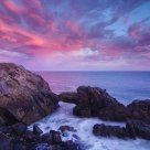 The Burning Color of Sunset