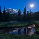 Moonlit Mountain