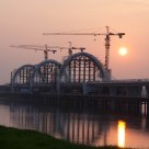 a bridge in building