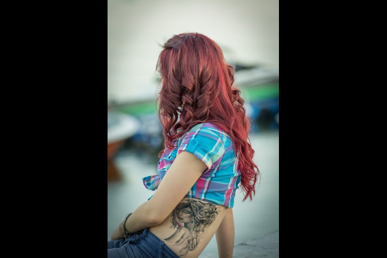 The girl with the Girl Tattoo I.