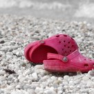 Red Crocs