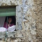 In the window