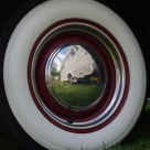 Miroir au flanc blanc
