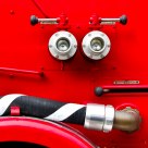The Face of A Fire Truck