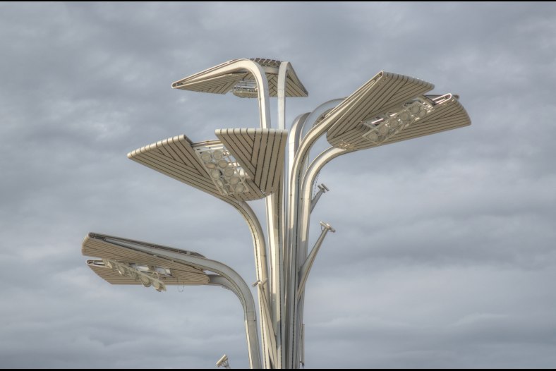 The Light in Beijing's Olympic Park