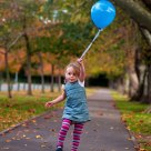 Blue balloon