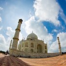 The Taj Mahal on Fisheye