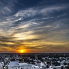 A sunset's anatomy