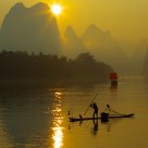 Sunup of Rijiang River