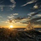 Sundown splash