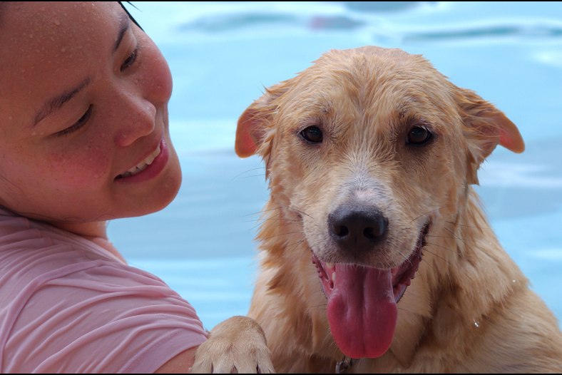 Enjoy the swim?