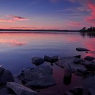 Ottawa river sunset