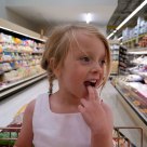 Supermarket shopping 