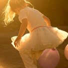 Tutu dance sunset