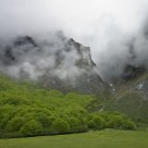 Fog in the mountain