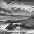 Morning Sunrise And Stormy Clouds