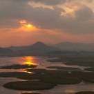 Sunset on Suncheon Bay