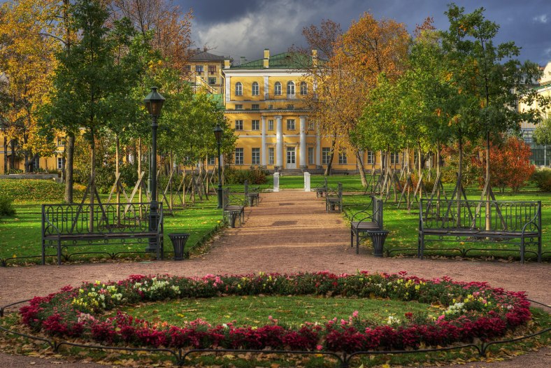 Polish garden.
