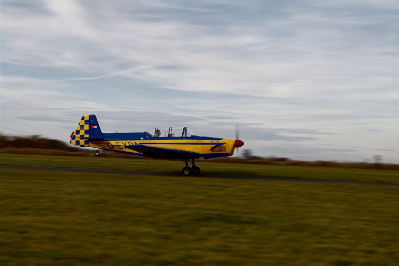Sir Toby `s plane starts