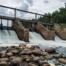 Abandoned water-power plant