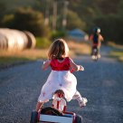 Rural bike ride