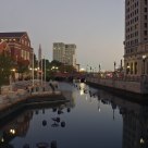 Providence at night