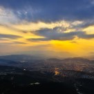 Sunset over Ninghai Town