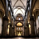 View through the curch