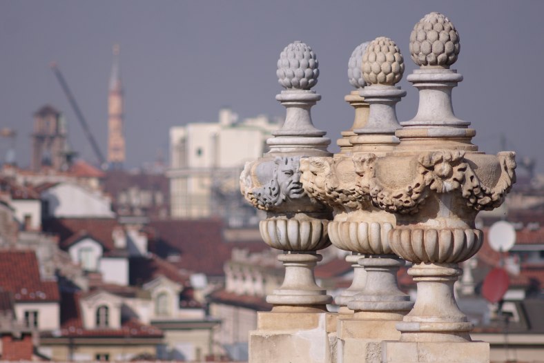 Turin, from the tower in Palazzo Madama