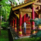 At a Corner of a Temple