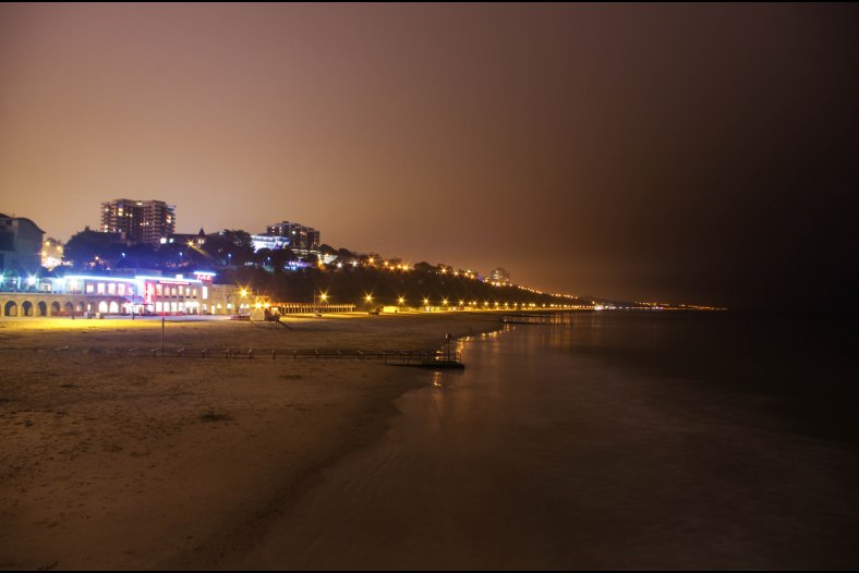 Bournemouth Seaside Nightscape