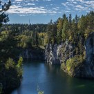 Marvel Quarry in Ruskeala