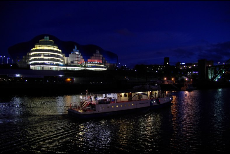 Boat passed by