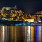 Corfu Castle At Night