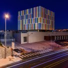 A modern building