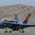Blue Angel 6 Landing in Heavy Wind